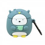 Wholesale Cute Design Cartoon Silicone Cover Skin for Airpod (1 / 2) Charging Case (Penguin Suit)